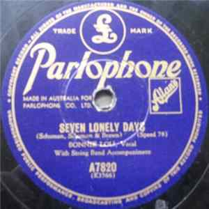 Download Bonnie Lou - Seven Lonely Days / Dancin' With Someone