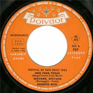 Download Roberto Rizo - Festival De San Remo 1963