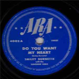 Download Smiley Burnette With The Sunshine Girls - Do You Want My Heart / It's My Lazy Day