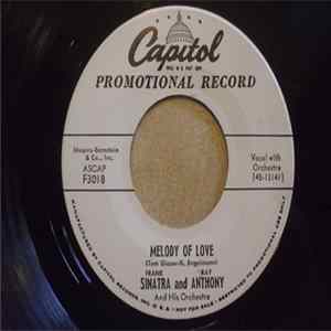 Download Frank Sinatra, Ray Anthony And His Orchestra - Melody Of Love