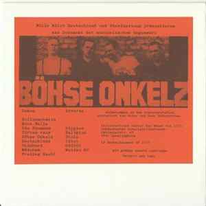 Download Böhse Onkelz - Demos & Diverse