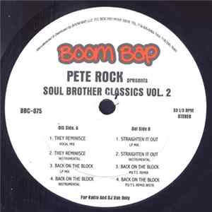 Download Pete Rock & C.L. Smooth - Soul Brother Classics Vol. 2