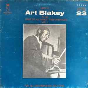 Download Art Blakey & The Jazz Messengers - At Their Rare Of All Rare Performances Vol 1