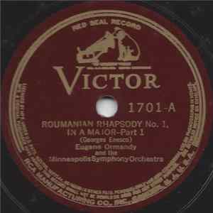 Download Eugene Ormandy And The Minneapolis Symphony Orchestra - Roumanian Rhapsody No. 1, In A Major