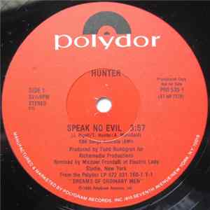 Download Hunter - Speak No Evil