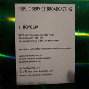 Download Public Service Broadcasting - ROYGBIV