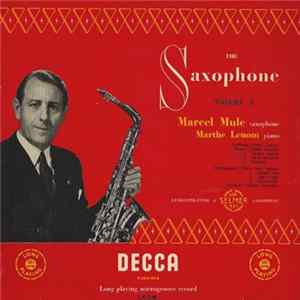 Download Marcel Mule - The Saxophone, Volume 3