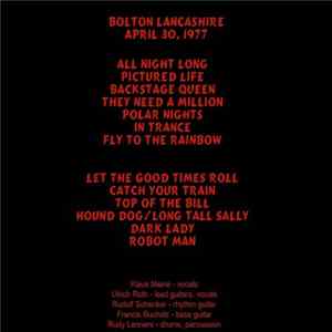 Download Scorpions - LIVE in England' April 30th, 1977