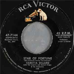 Download Varetta Dillard With The Cookies And Howard Biggs & The Orchestra - Star Of Fortune