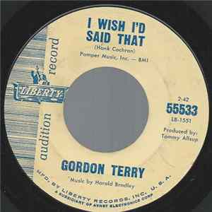 Download Gordon Terry - I Wish I'd Said That