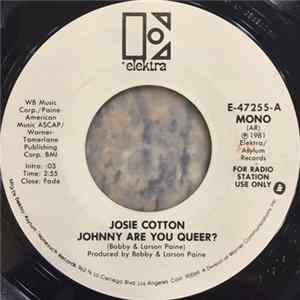 Download Josie Cotton - Johnny Are You Queer?