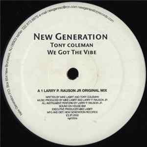 Download Tony Coleman - We Got The Vibe