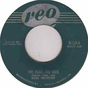 Download Mark Valentino With Frank Slay & Orch. - The Push And Kick / Walking Alone