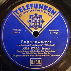 Download Luise Szabo - Puppenwalzer / Liebeslieder-Walzer