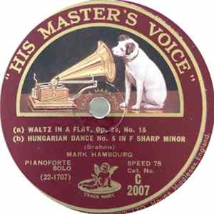 Download Mark Hambourg - Watch In A Flat