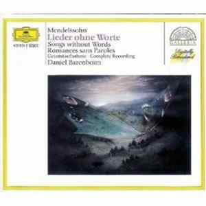 Download Mendelssohn, Daniel Barenboim - Lieder Ohne Worte
