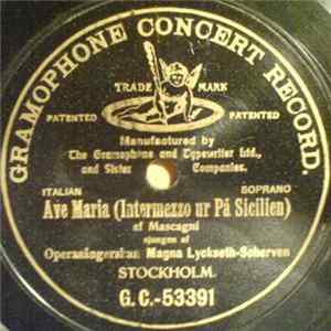 Download Magna Lyckseth-Scherven - Ave Maria (Intermezzo Ur På Sicilien)