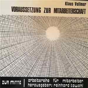 Download Klaus Vollmer - Voraussetzung Zur Mitarbeiterschaft