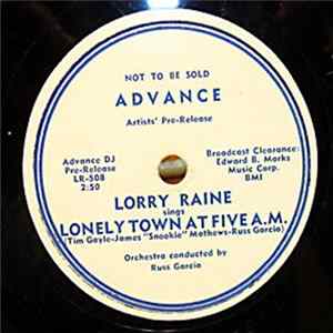 Download Lorry Raine - Lonely Town At Five A.M. / Just To Be There