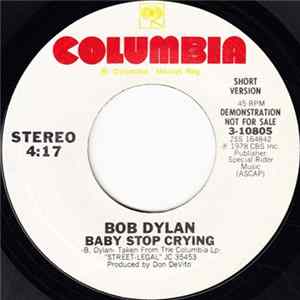 Download Bob Dylan - Baby Stop Crying