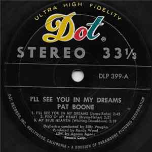Download Pat Boone - I'll See You In My Dreams
