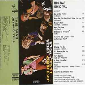 Download Jethro Tull - This Was