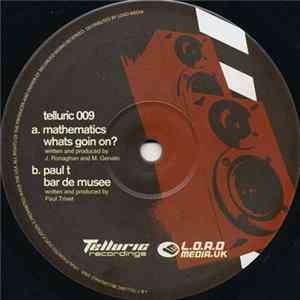 Download Mathematics / Paul T - Whats Goin On? / Bar De Musee