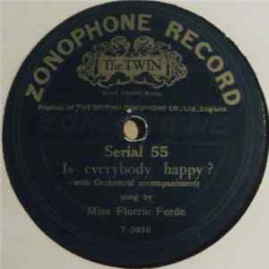 Download Miss Florrie Forde - Is Everybody Happy? / Always Be As Careful As You Can