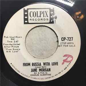 Download Jane Morgan - From Russia With Love / Song With Moulin Rouge