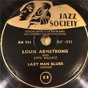 Download Louis Armstrong With Sippie Wallace - Lazy Man Blues / The Flood Blues