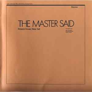 Download Roland Kovac New Set - The Master Said