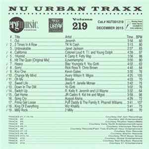 Download Various - Nu Urban Traxx Volume 219