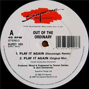 Download Out Of The Ordinary - Play It Again
