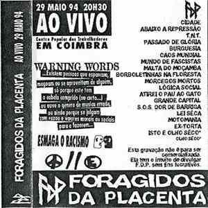 Download Foragidos Da Placenta - Ao Vivo 29 Maio 94