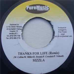 Download Sizzla / Kananga - Thanks For Life (Remix) / Herbalist