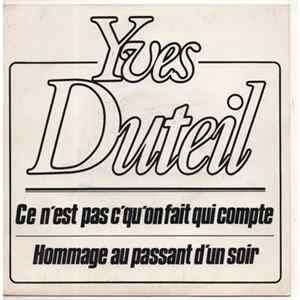Download Yves Duteil - Ce N'est Pas C'Qu'ON Fait Qui Compte
