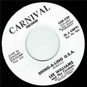 Download Lee Williams and the Cymbals - I Need You Baby / Shing-A-Ling U.S.A.