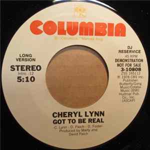 Download Cheryl Lynn - Got To Be Real