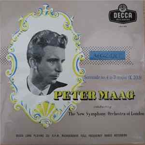 Download Peter Maag Conducting The New Symphony Orchestra Of London : Mozart - Serenade No. 4 In D Major (K.203)